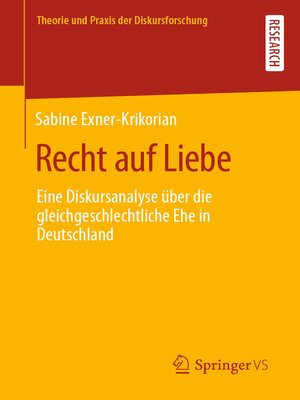 cover image of Recht auf Liebe